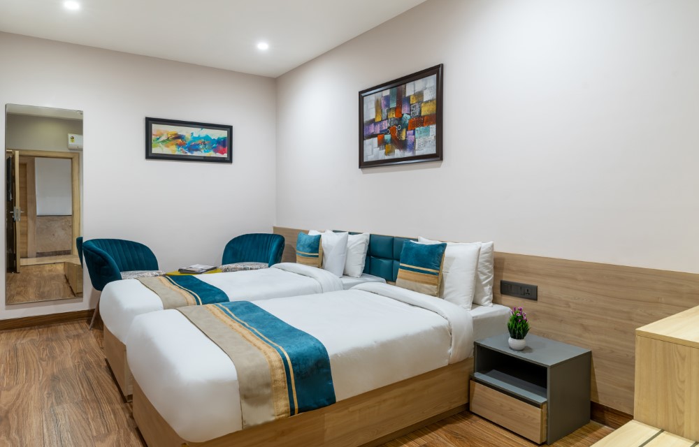 Super Deluxe Twin Bed Room