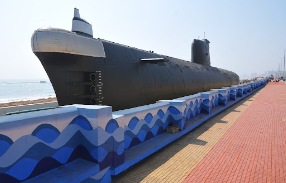 INS Kurusura Submarine Museum in Visakhapatnam